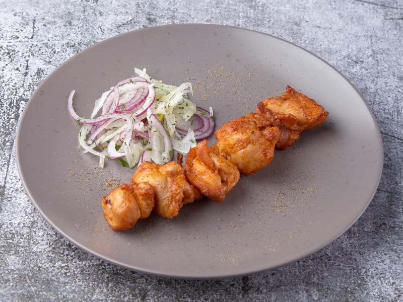 Шашлык из куриной грудки