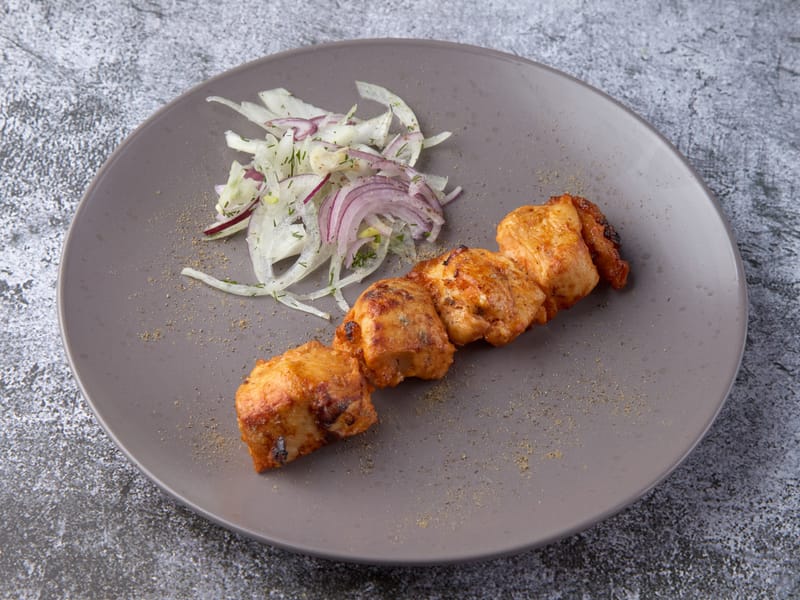 Шашлык из куриного филе бедра