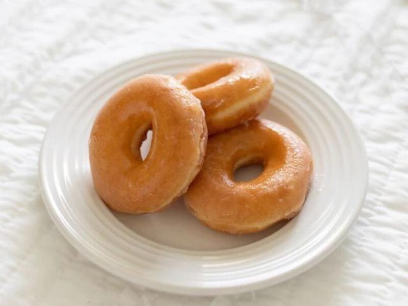 Пончик глазированный