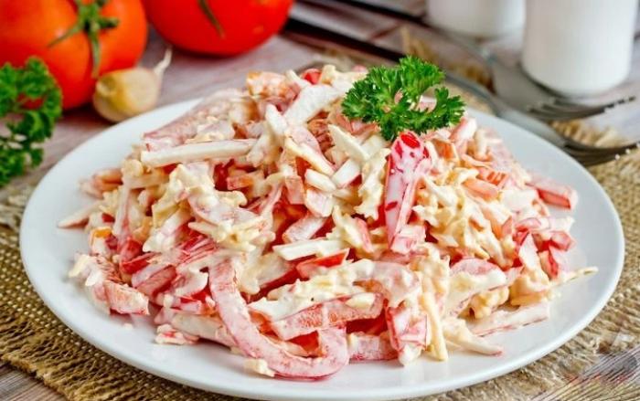 Салат «Красное море»